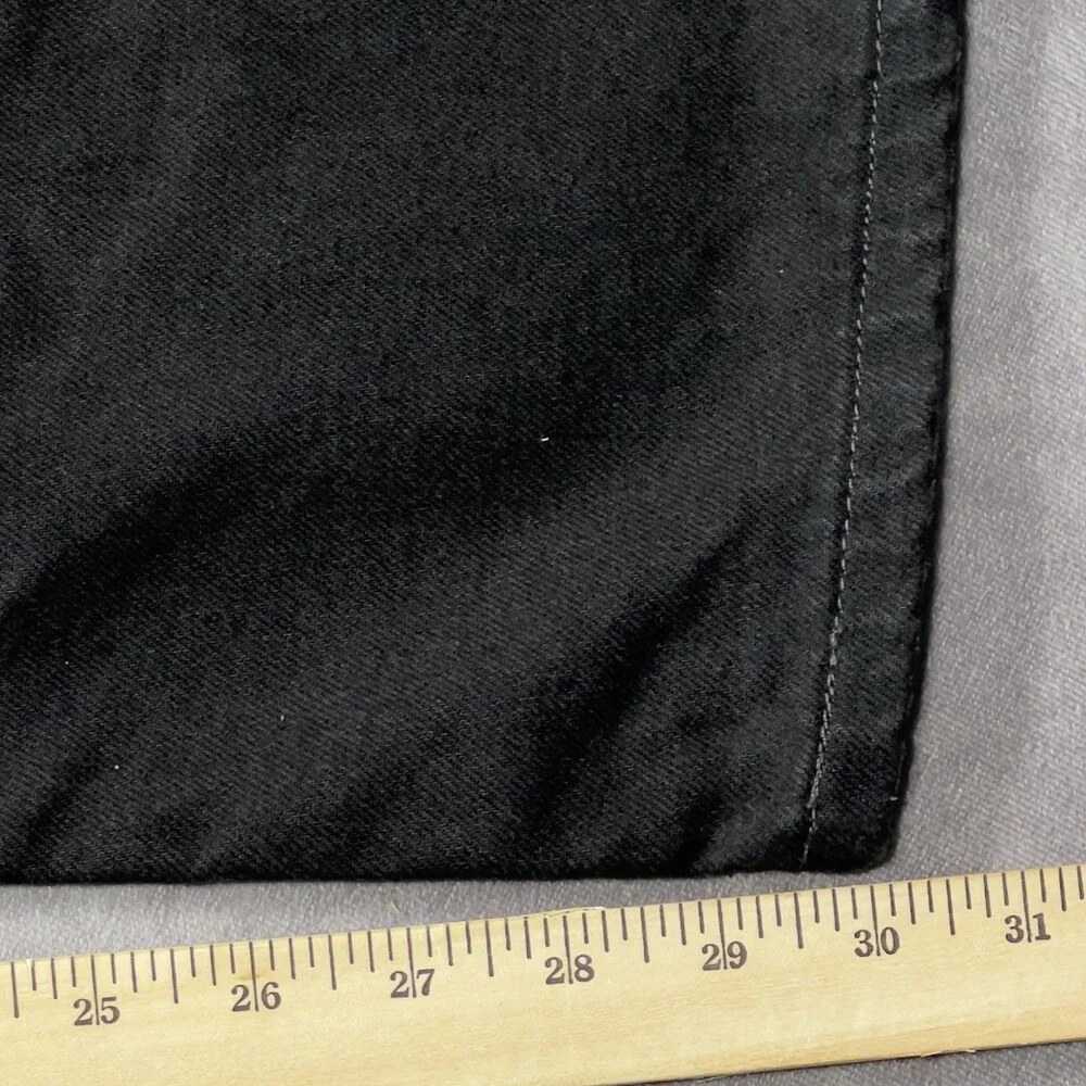 Vintage Levi's Jeans Mens 38x30 Black 550 Relaxed Fit Tapered Deadstock Mexico